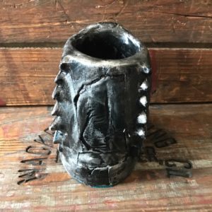 Iroquois Beer Chief Head Straw Holder