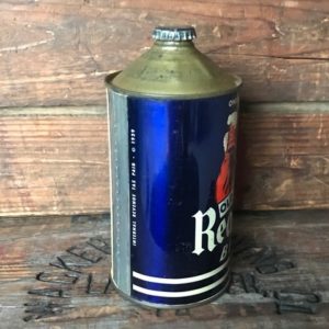 old reading beer quart cone top can