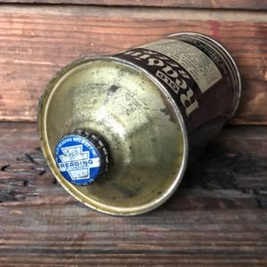 old reading beer quart cone top can