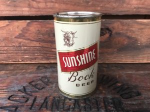 sunshine bock beer flat top can