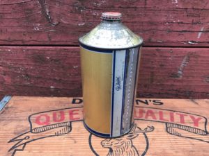 mc deluxe pilsener beer quart cone top can mount carbon brewery