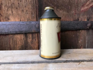 sunshine beer tan cone top can