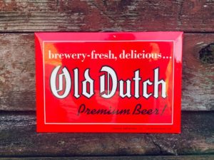 Old Dutch premium Beer Sign eagle brewing company catasauqua