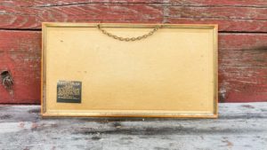 Solicitors Tin Sign crystoglas sign whitehead Hoag company Newark New Jersey