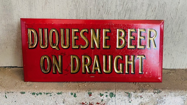 Duquesne Beer Sign Donaldson Art Sign Company Covington