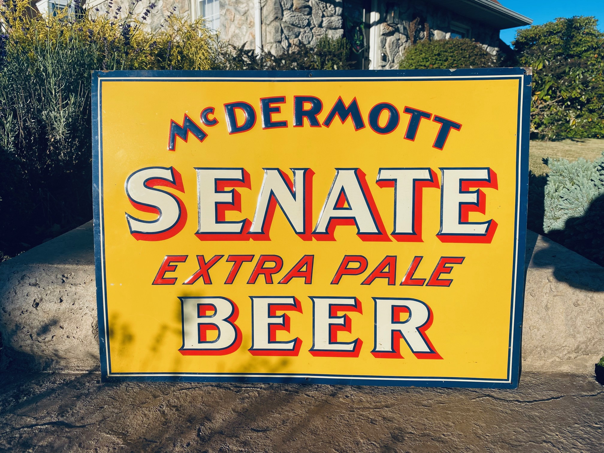 McDermott Senate Extra Pale Beer Sign Brewing Company Brewery Chicago